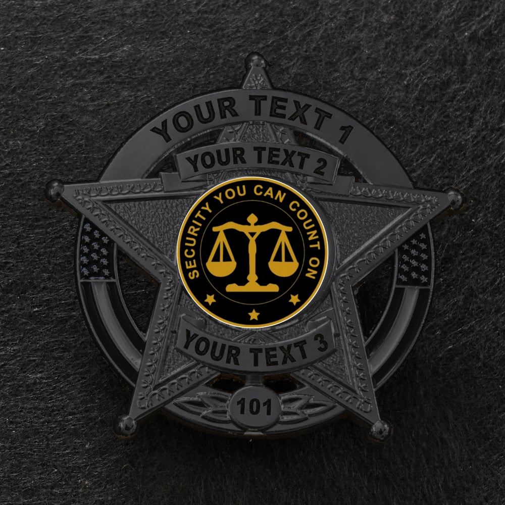 Customizable Badge BA45