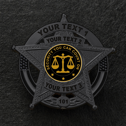 Customizable Badge BA45