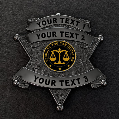 Customizable Badge BA48