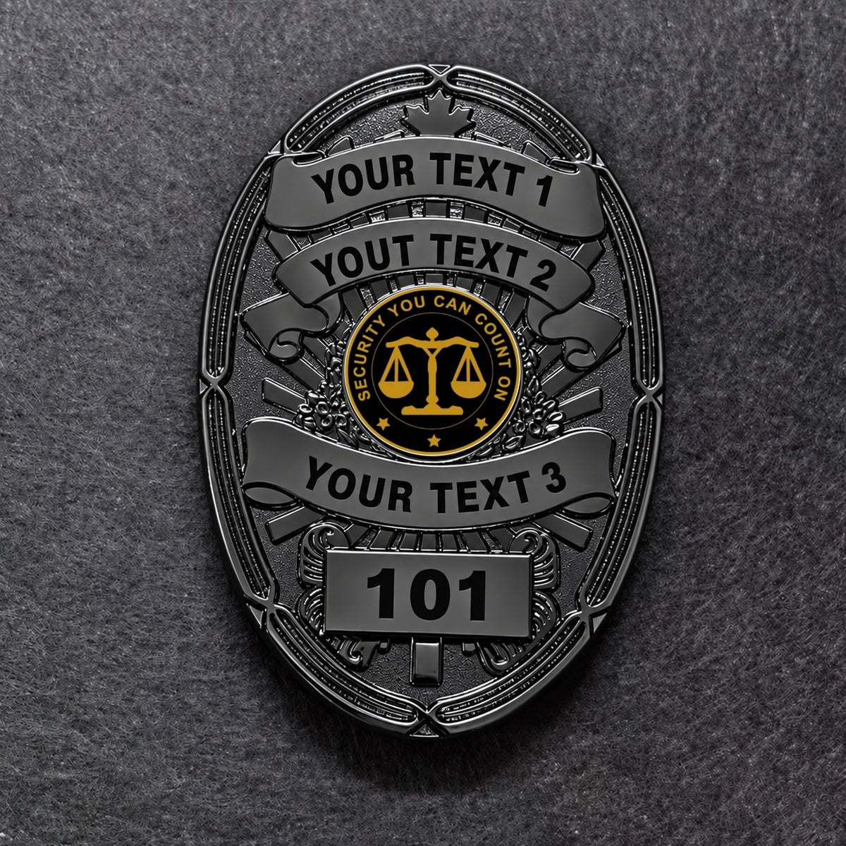 Customizable Badge BA50