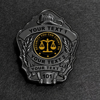 Customizable Badge BA55