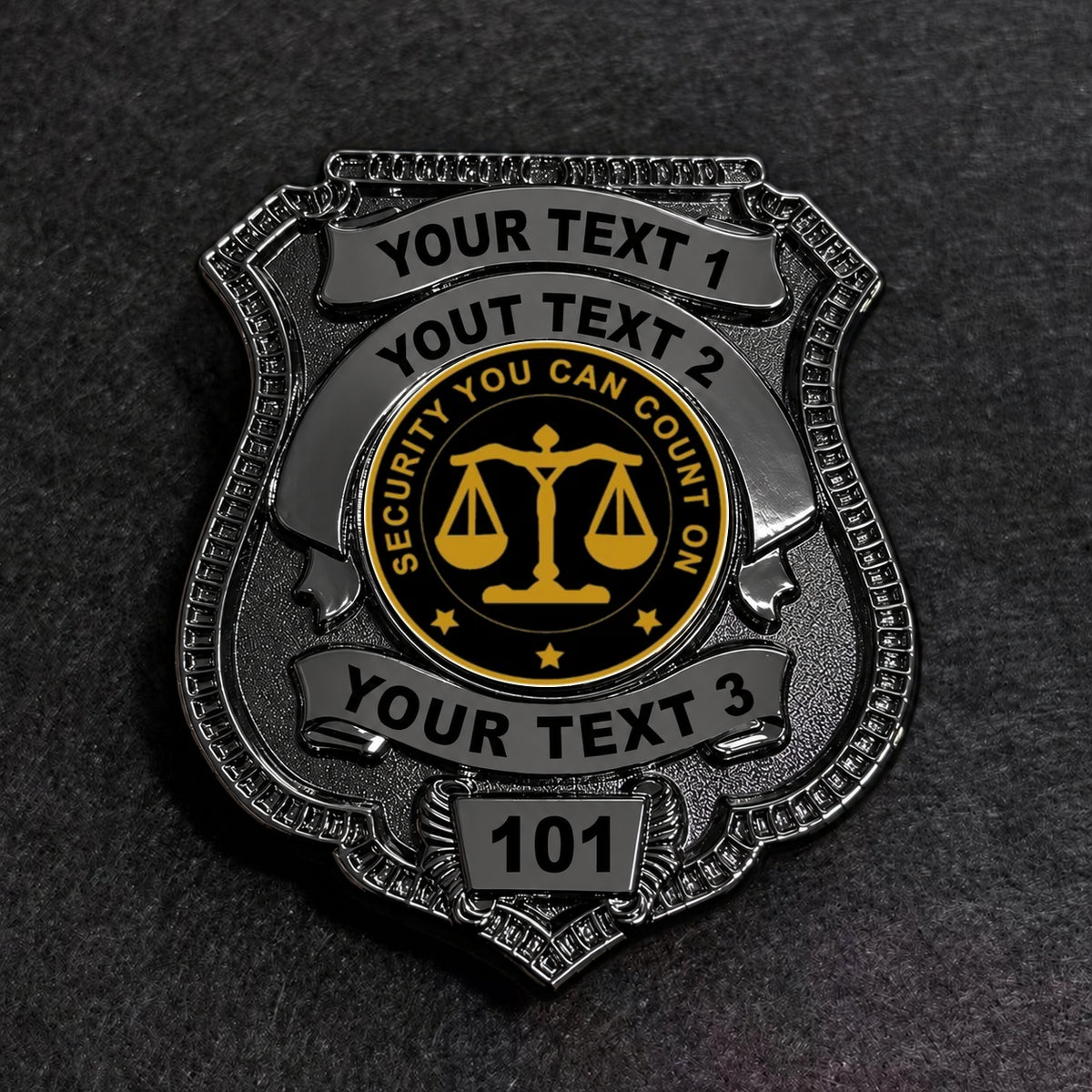 Customizable Badge BA56