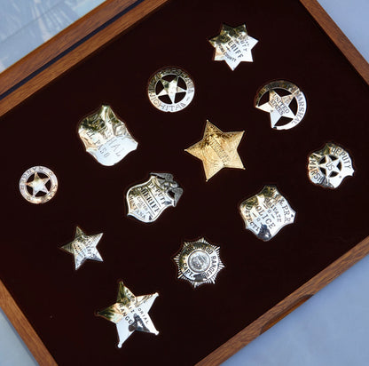 Franklin Sterling Silber Anstecker Set Filmrequisiten
