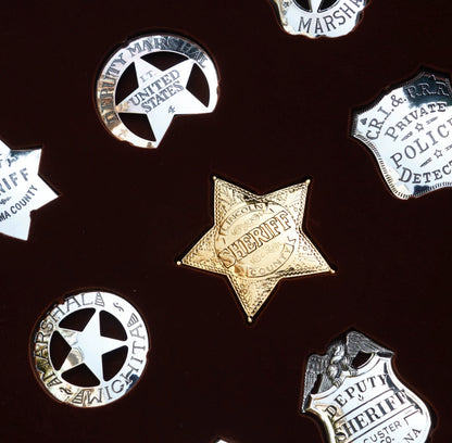Franklin Sterling Silber Anstecker Set Filmrequisiten