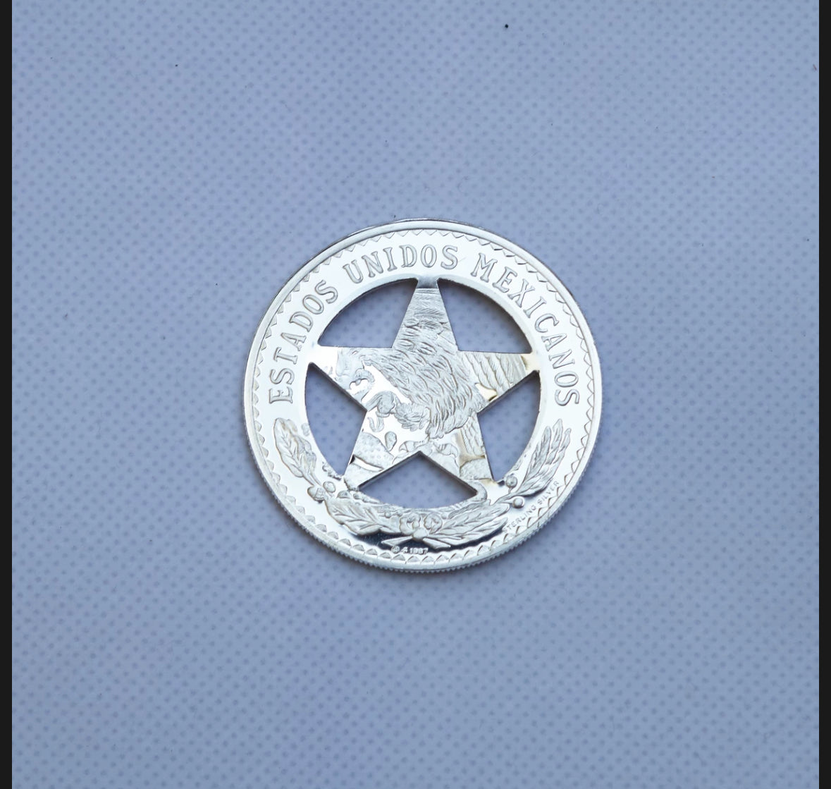 Franklin Sterling Silber Anstecker Set Filmrequisiten