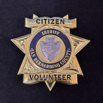 Citizen Sheriff San Bernardino County Badge Movie Props