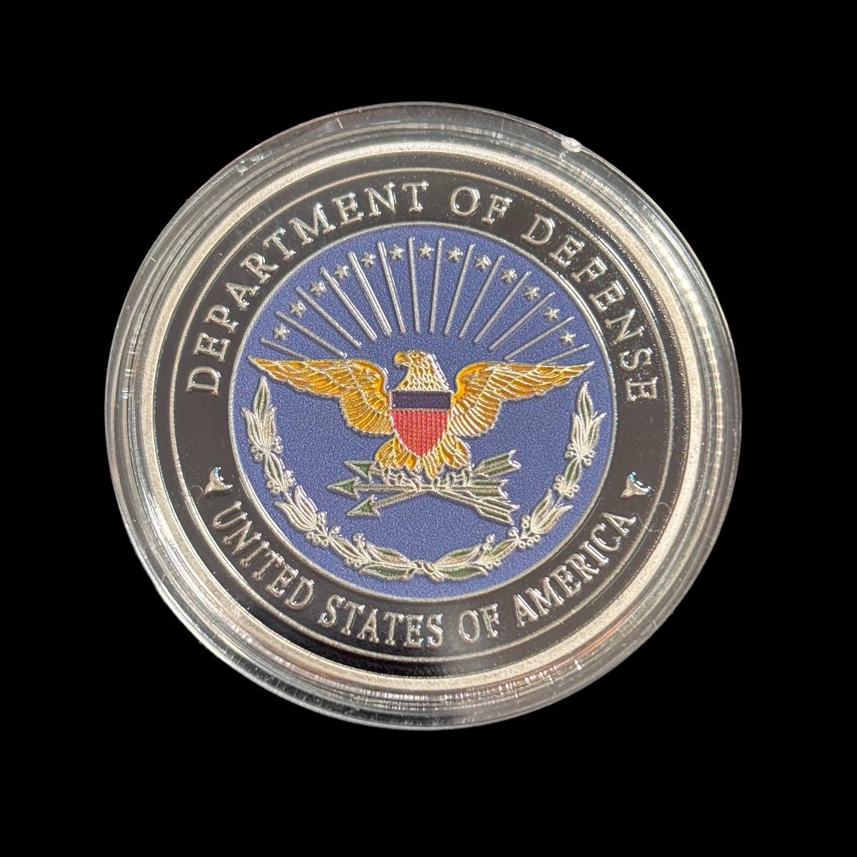 Moneda de desafío del Departamento de Defensa del Pentágono de EE. UU.