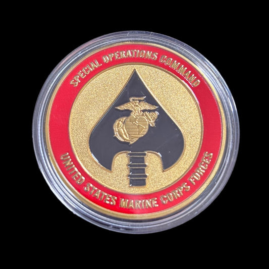 US MARINE CORPS FORCES SPECIAL OPERATIONS COMMAND Herausforderungsmünze