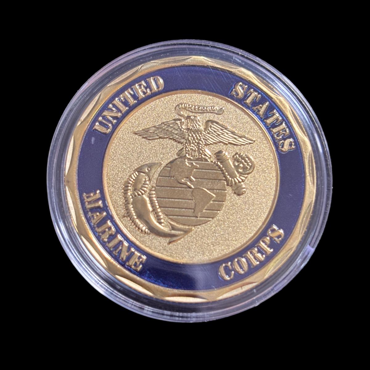 Moneda de desafío del Comando de Operaciones Especiales de las Fuerzas de la Infantería de Marina de los Estados Unidos