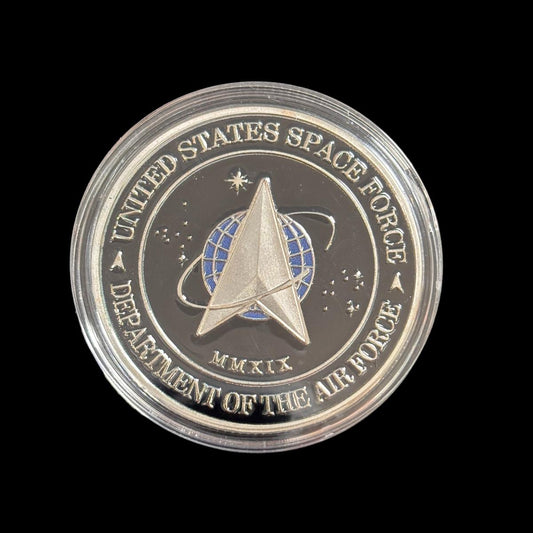 US SPACE FORCE Challenge-Münze