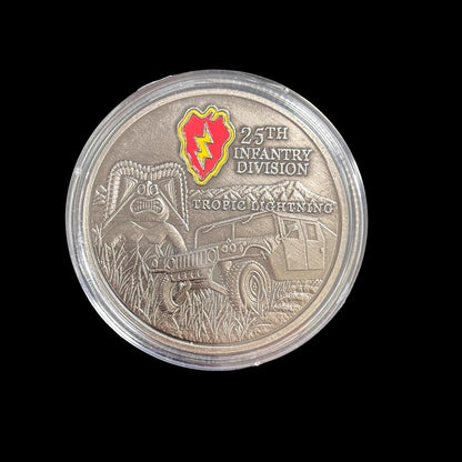 25. INFANTERIEDIVISION Challenge-Münze