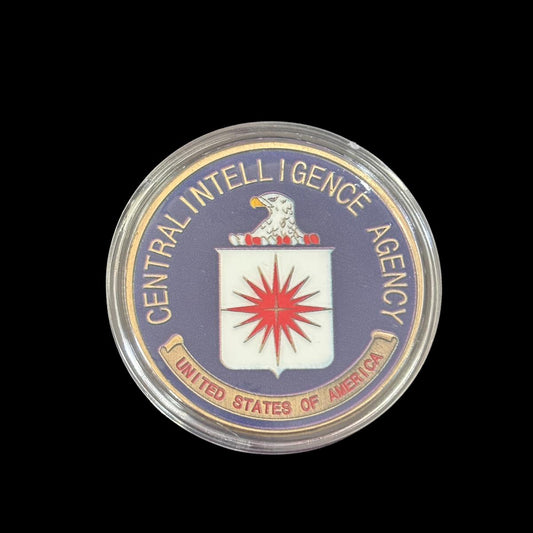 US CIA Schutzpatron der Strafverfolgung Challenge Coin