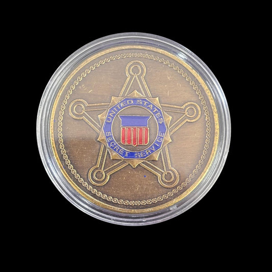 USSS Schutzpatron der Strafverfolgung Challenge Coin