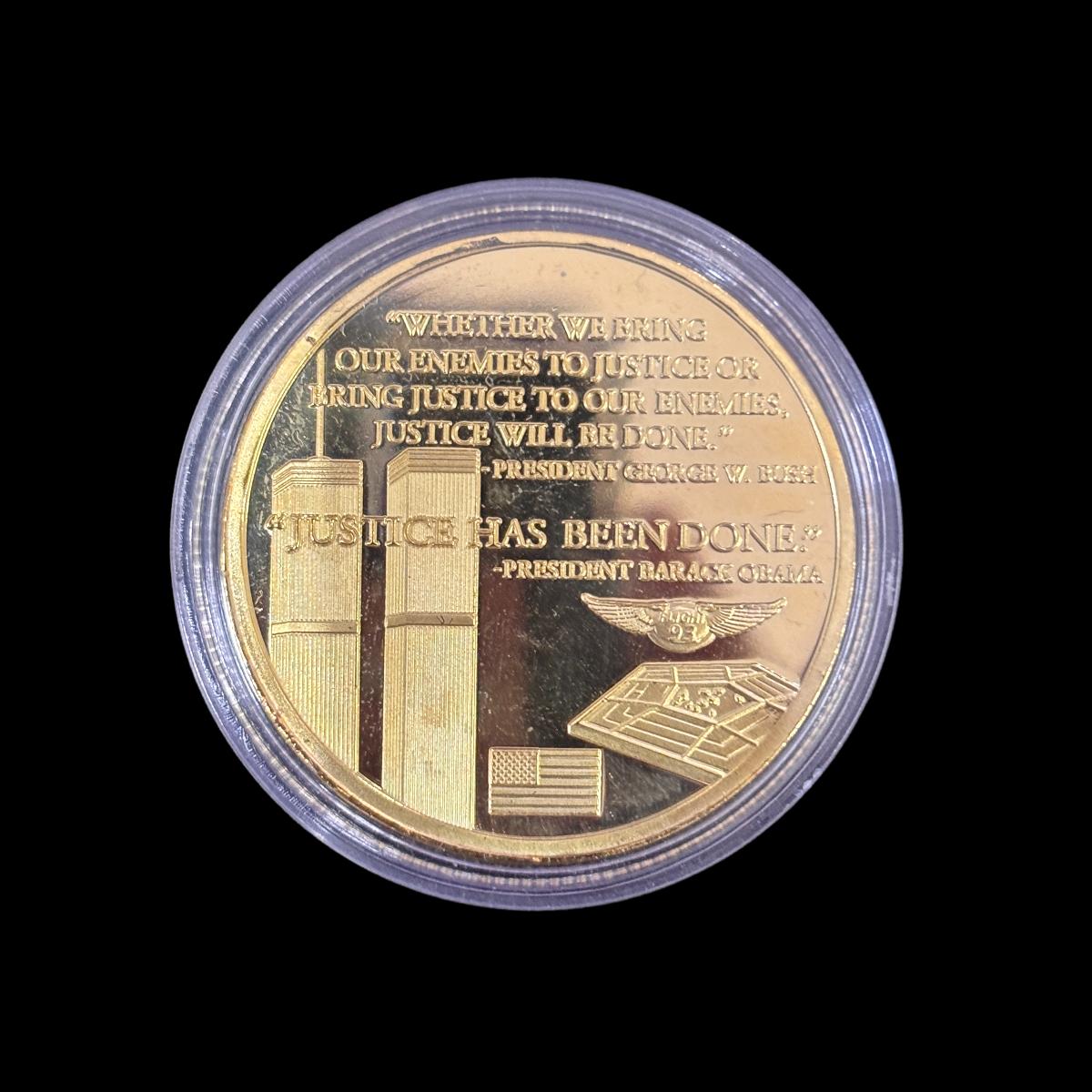 DU KANNST LAUFEN, ABER DU KANNST DICH NICHT VERSTECKEN Challenge Coin
