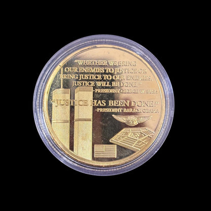 DU KANNST LAUFEN, ABER DU KANNST DICH NICHT VERSTECKEN Challenge Coin