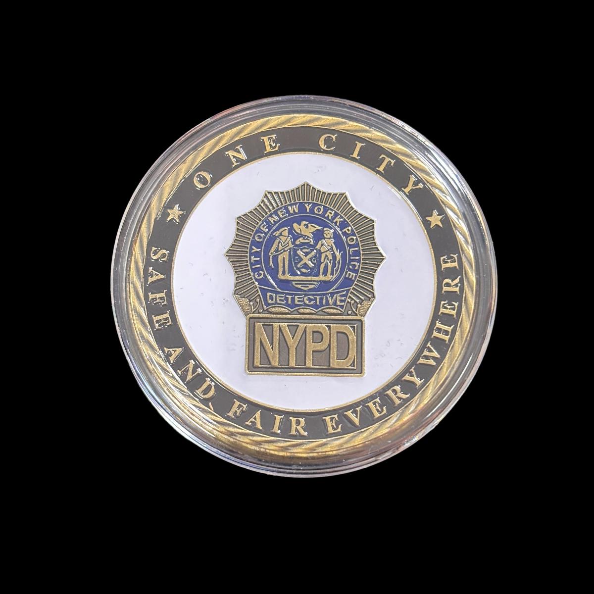 NYPD CITY OF NEW YORK POLICE DEPARTMENT Herausforderungsmünze