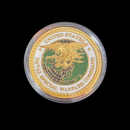 Moneda de desafío del Comando de Guerra Naval Especial de los Estados Unidos