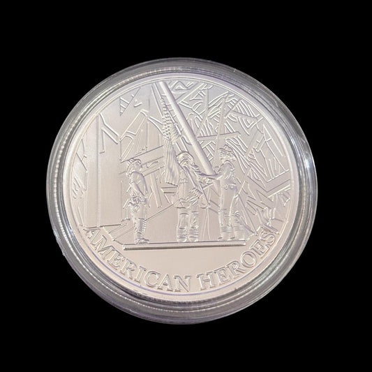 Amerikanische Helden erinnern sich an den 11. September 2001 Challenge Coin