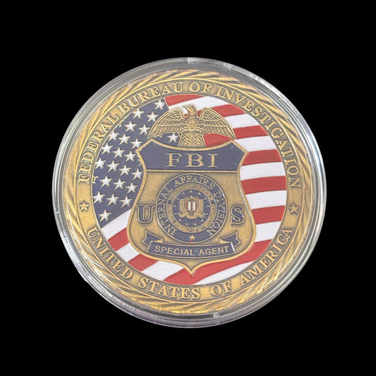 US FBI schützt diejenigen, die andere schützen Challenge Coin