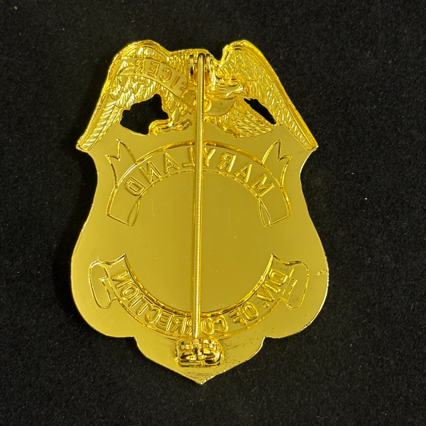 USMaryland Div.of Correction Officer Replik Film Requisiten Anpassbares Abzeichen
