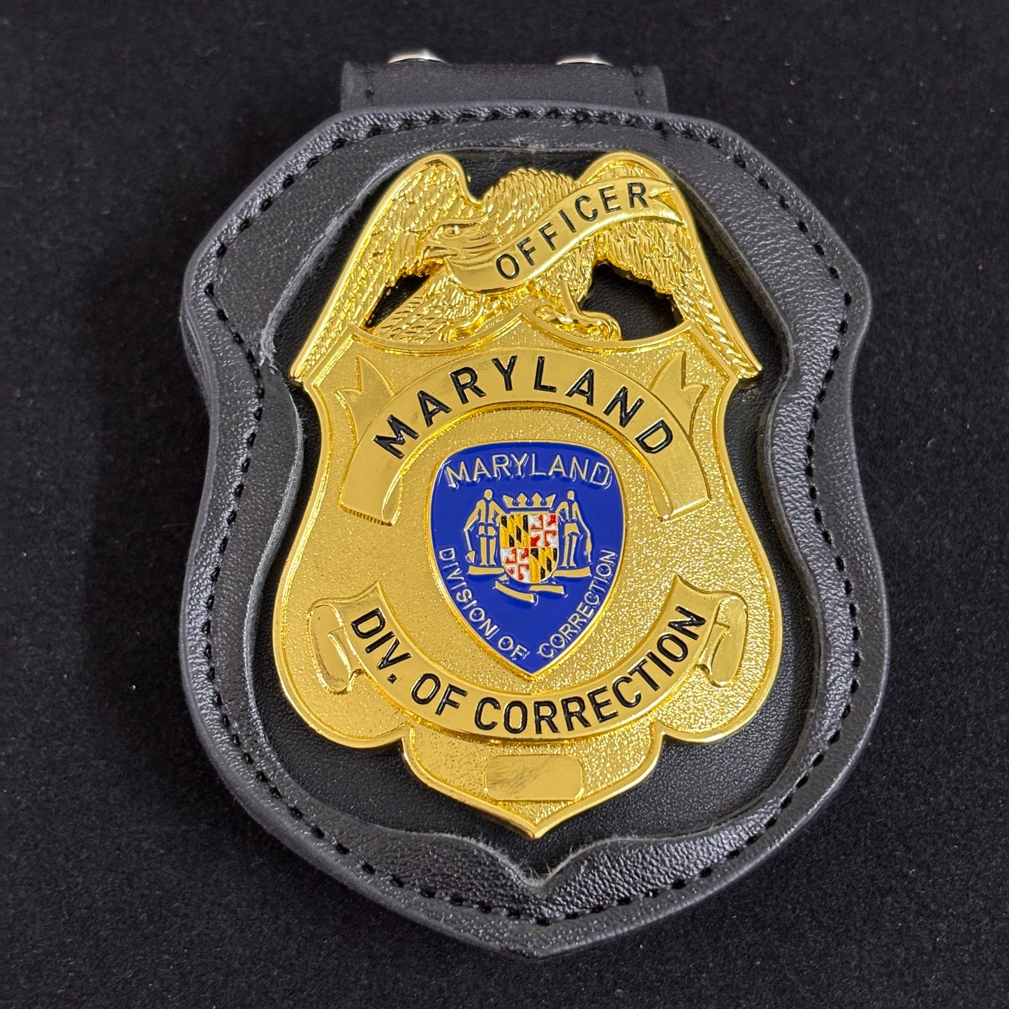 USMaryland Div.of Correction Officer Replik Film Requisiten Anpassbares Abzeichen