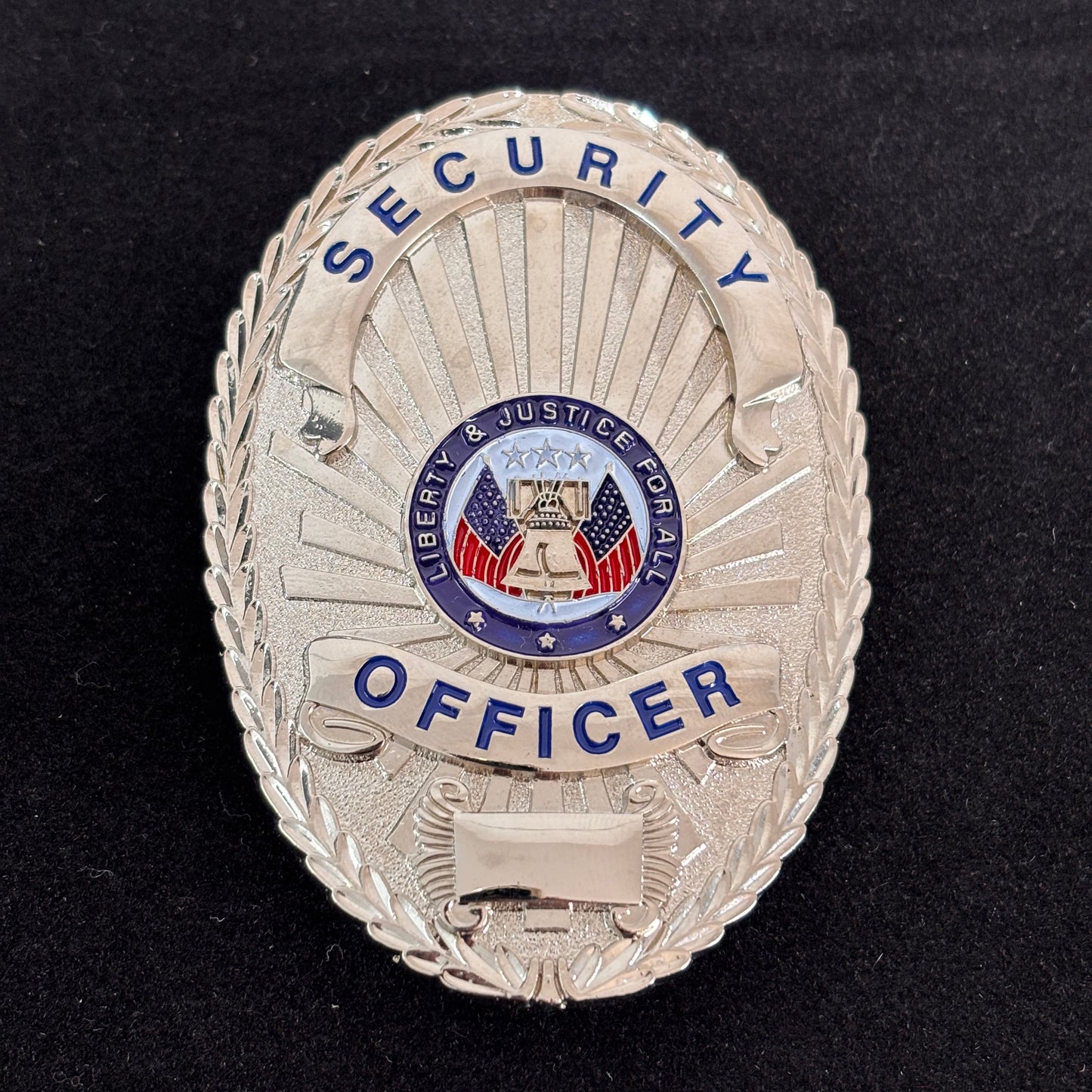 Liberty & Justice For All Security Officer Badge Replica Movie Props