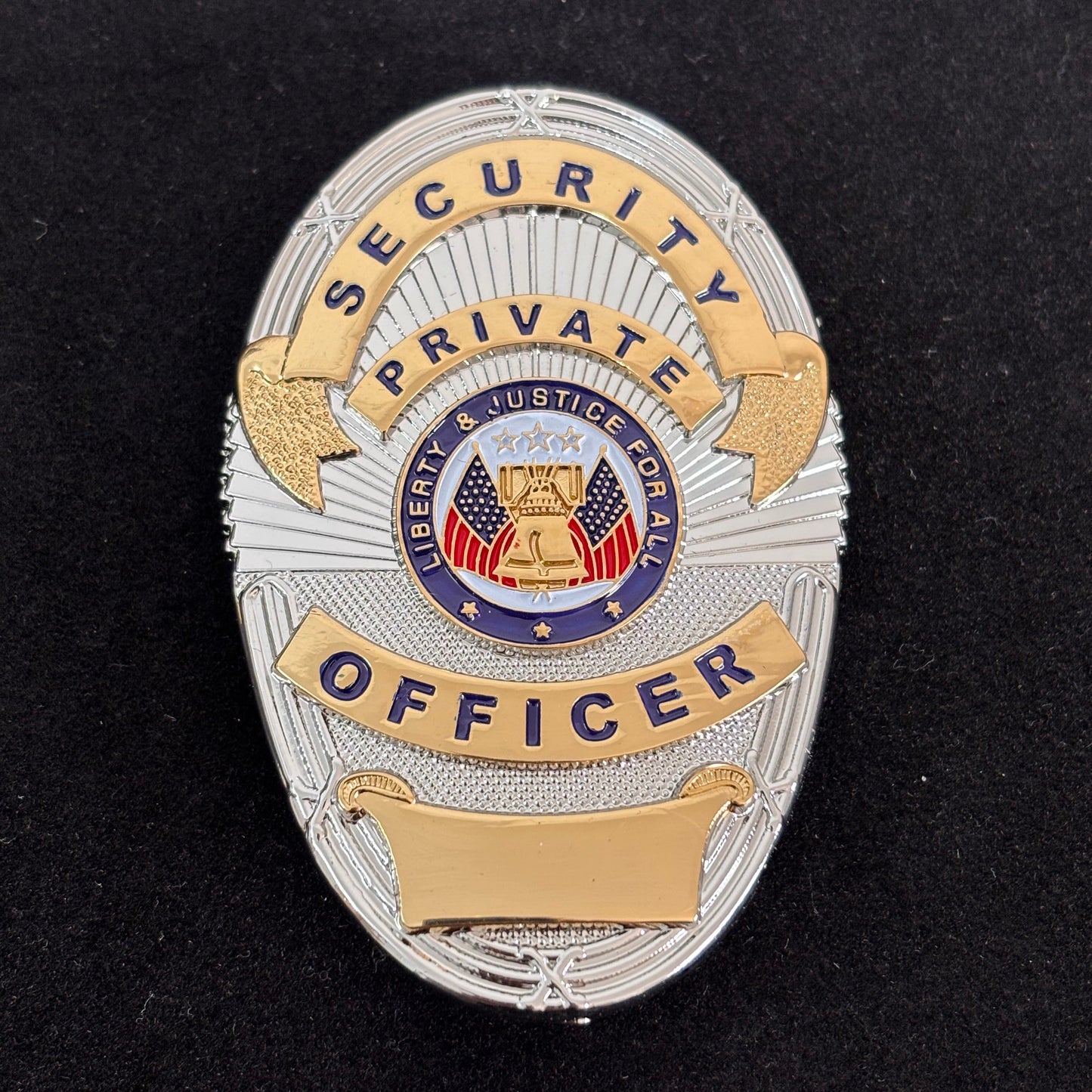 Liberty & Justice For All Private Security Officer Badge Replica Movie Props