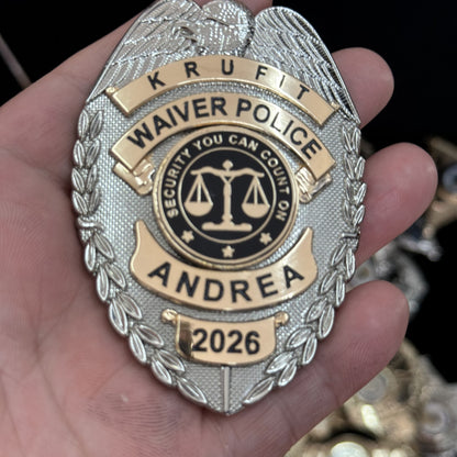 Customizable Badge BA30