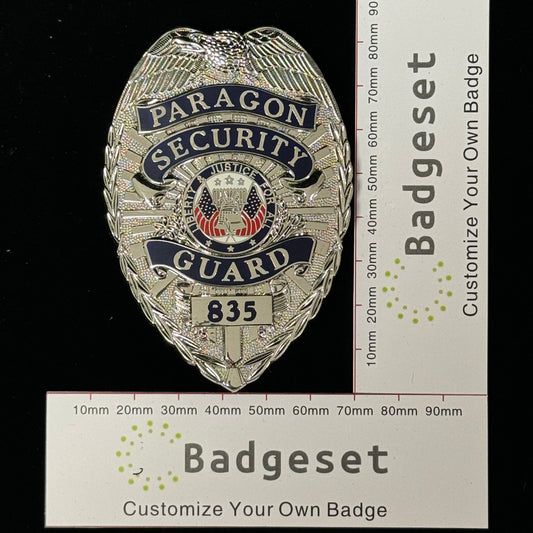 US-Weißes Haus Paragon Security Guard Badge Replik Filmrequisiten 835