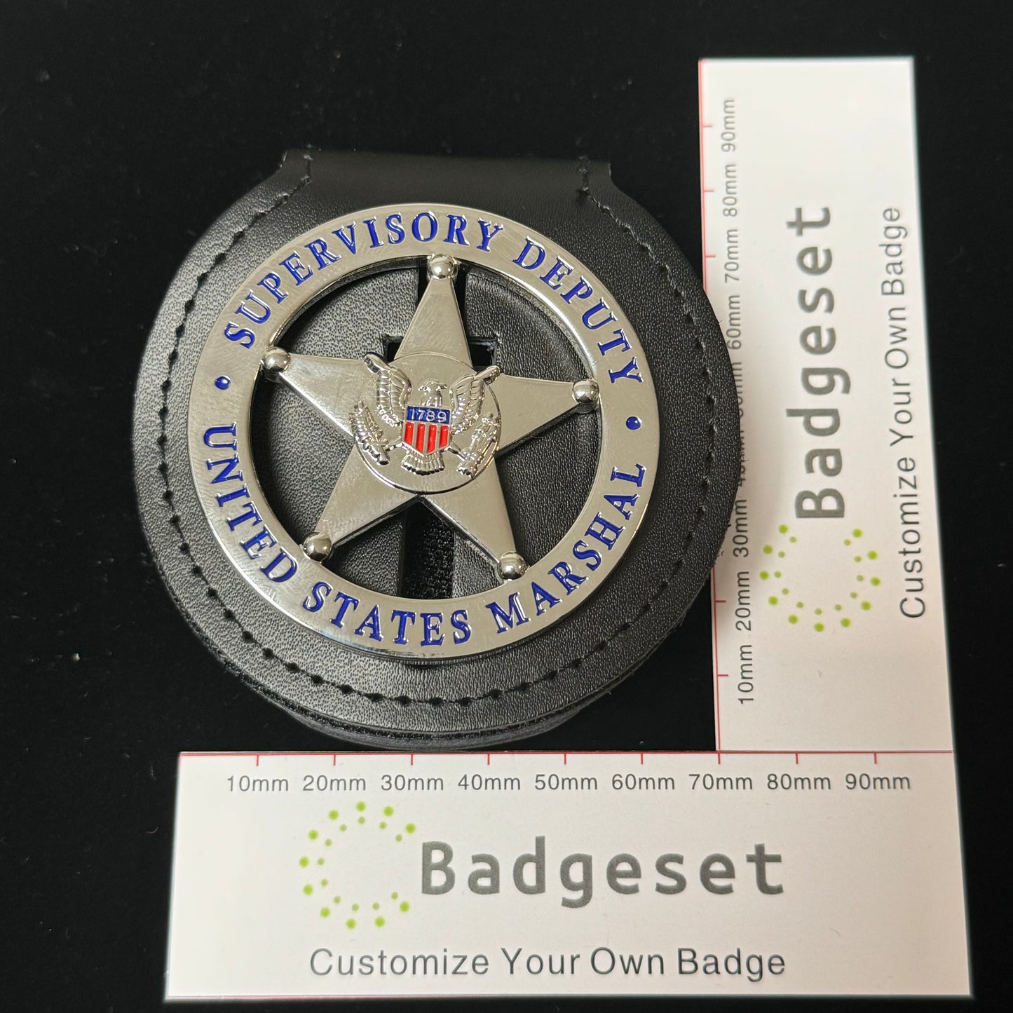 US Marshal Supervisory Deputy USMS Badge Replica Movie Props