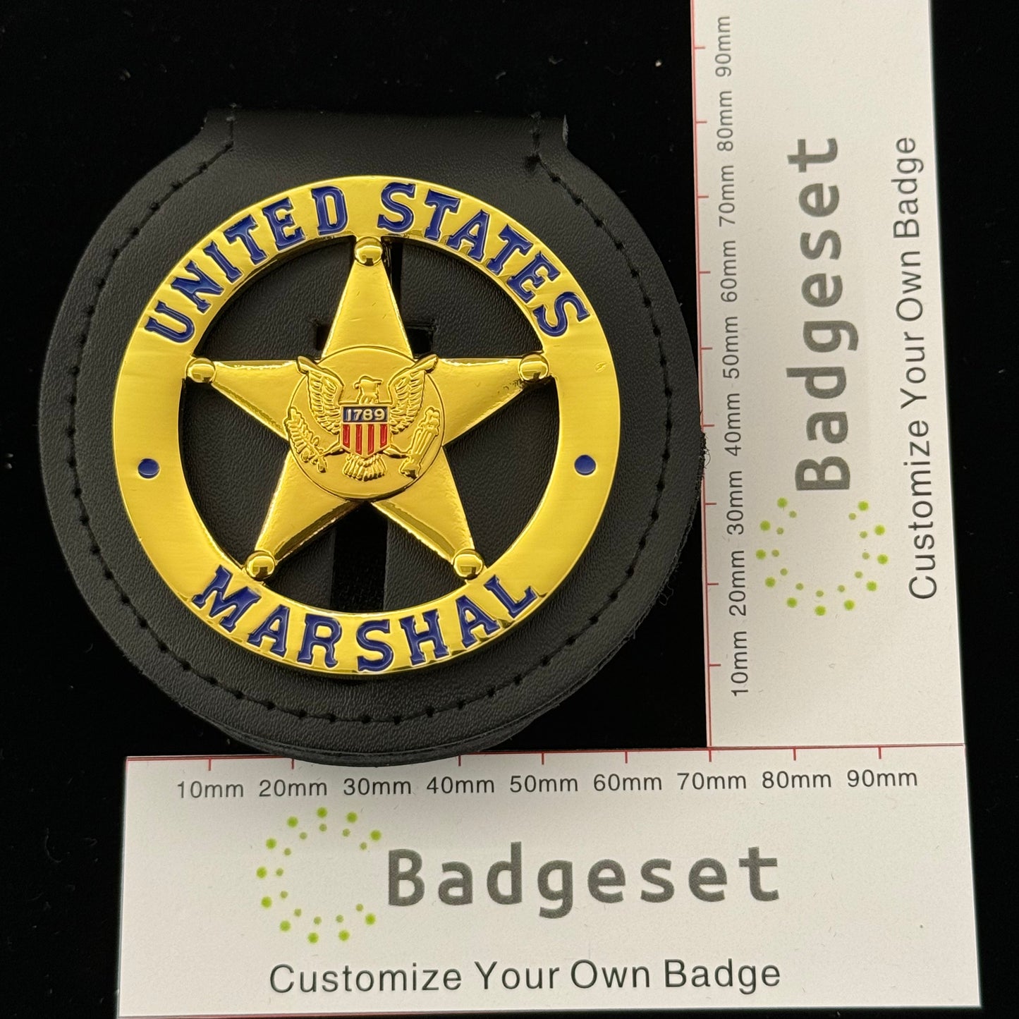 US Marshal Abzeichen Replika Filmrequisiten