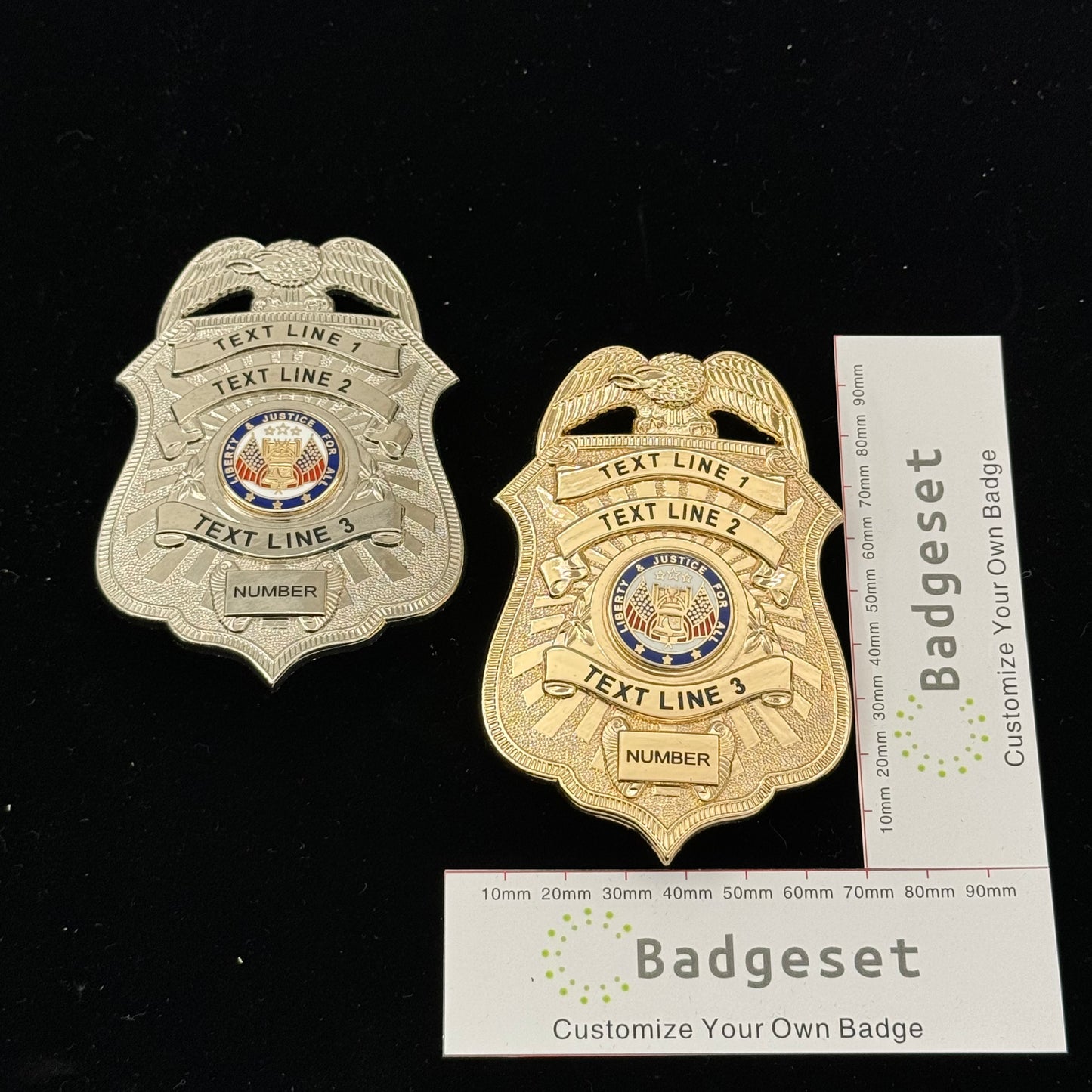 Customizable Badge BA25