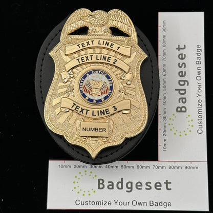 Customizable Badge BA25