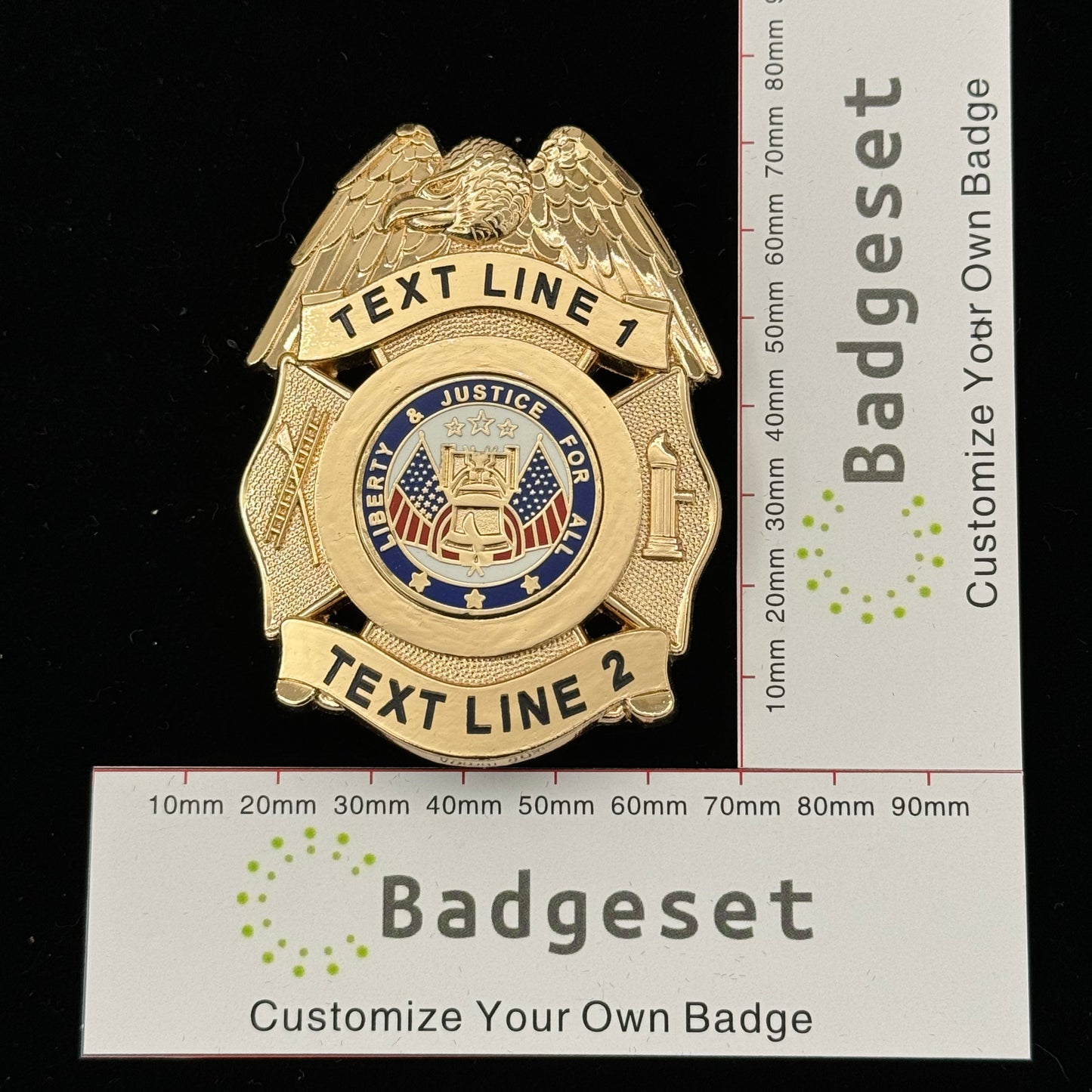 Customizable Badge BA28