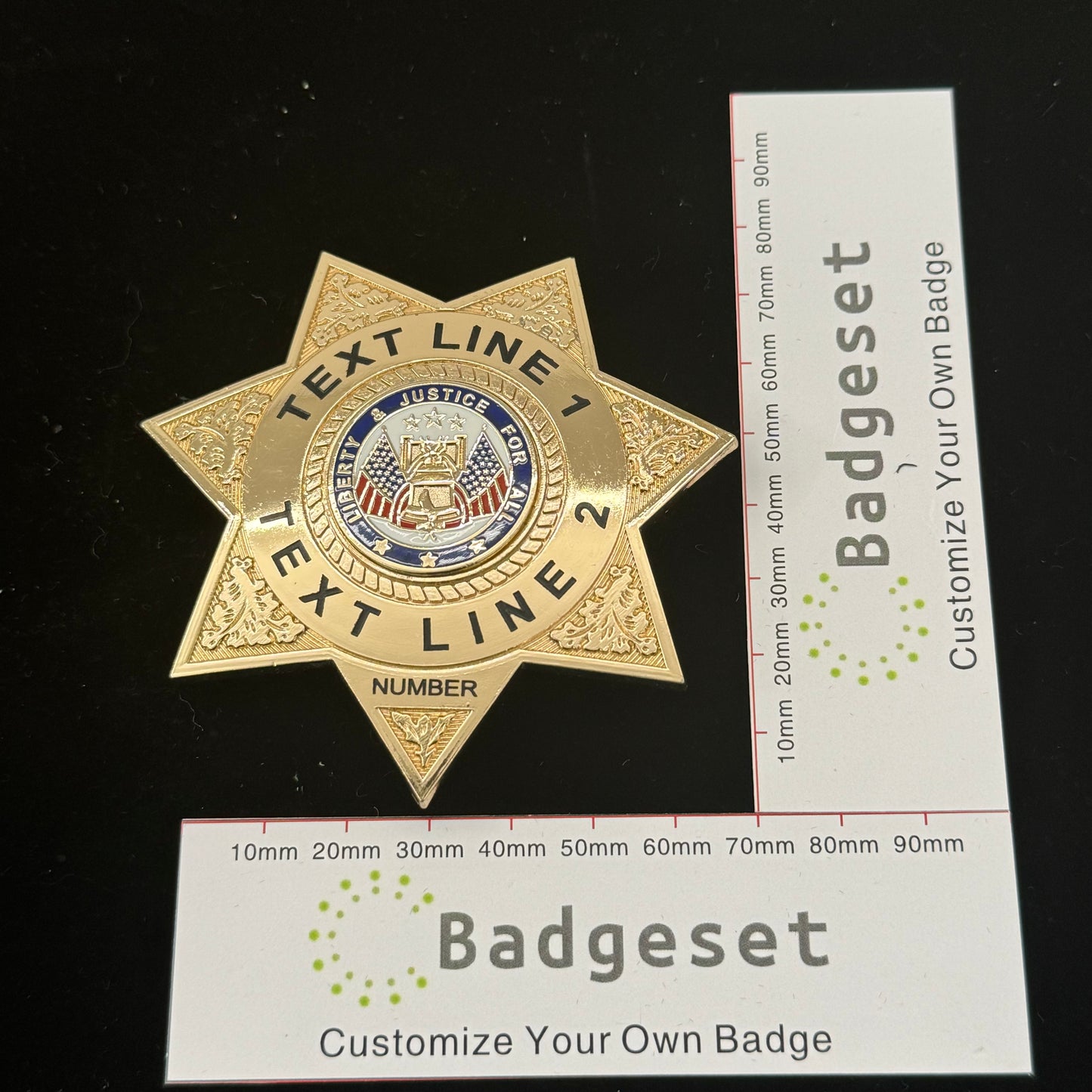 Customizable Badge BA24