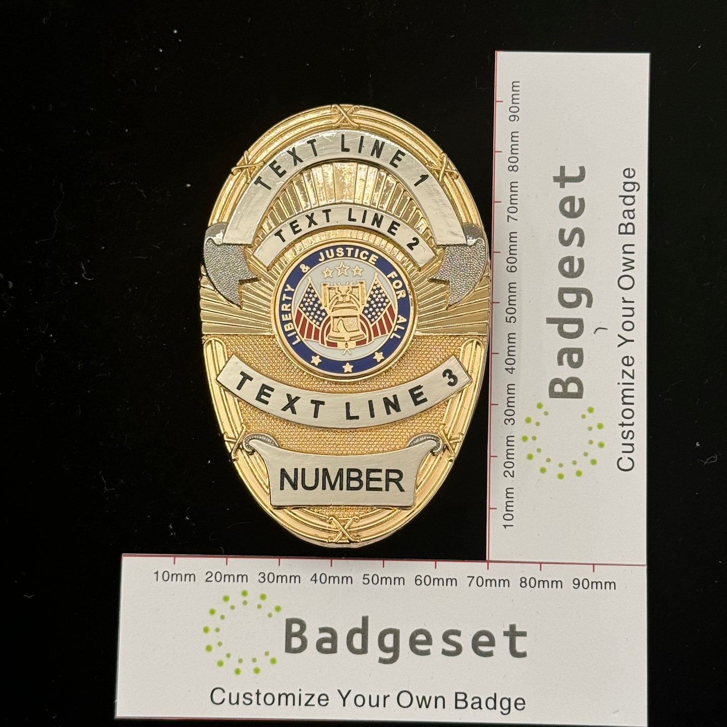 Customizable Badge BA09
