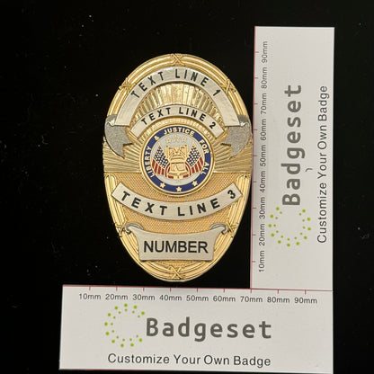 Customizable Badge BA09
