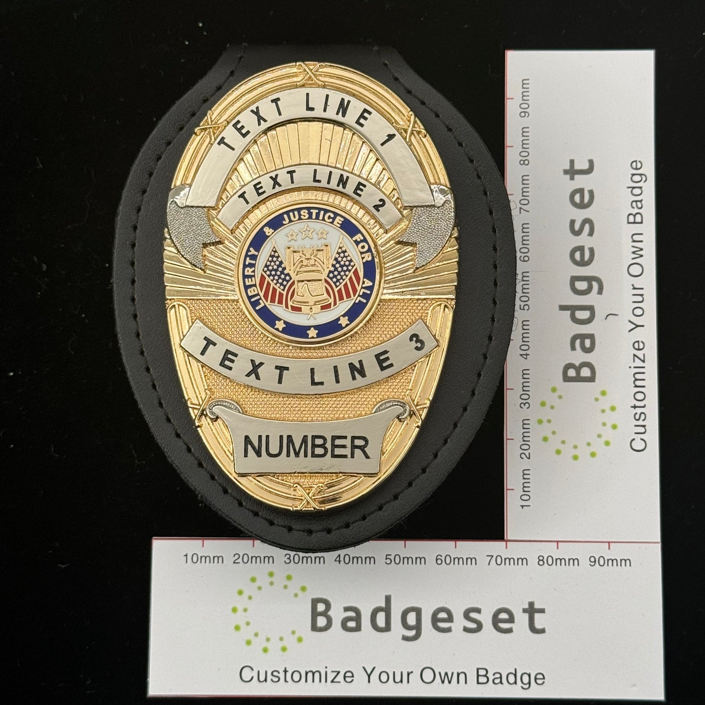 Customizable Badge BA09