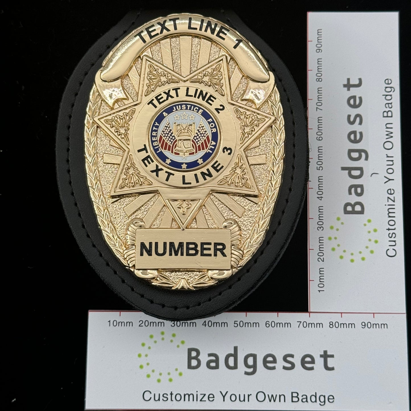 Customizable Badge BA07