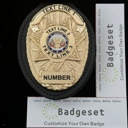 Customizable Badge BA07
