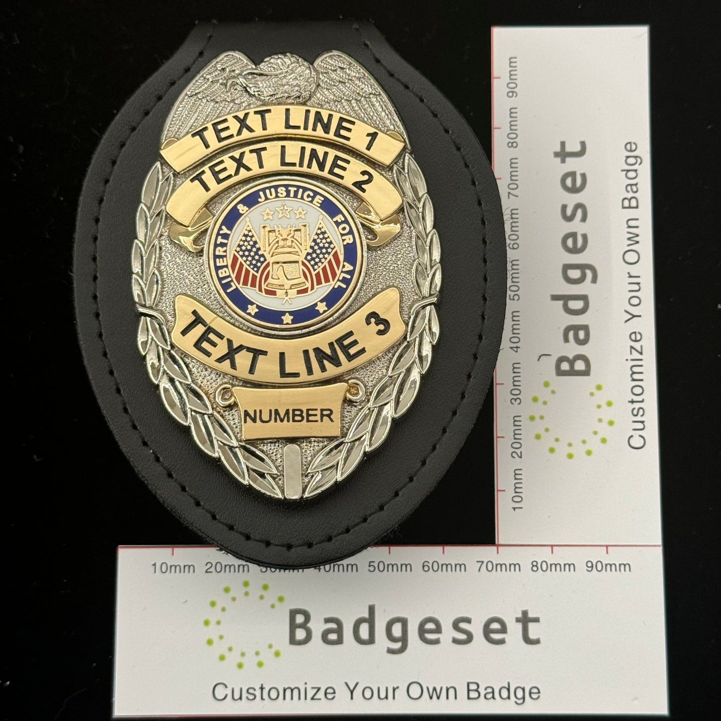 Customizable Badge BA08