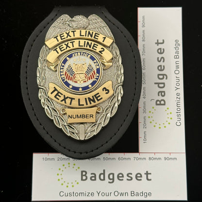 Customizable Badge BA08
