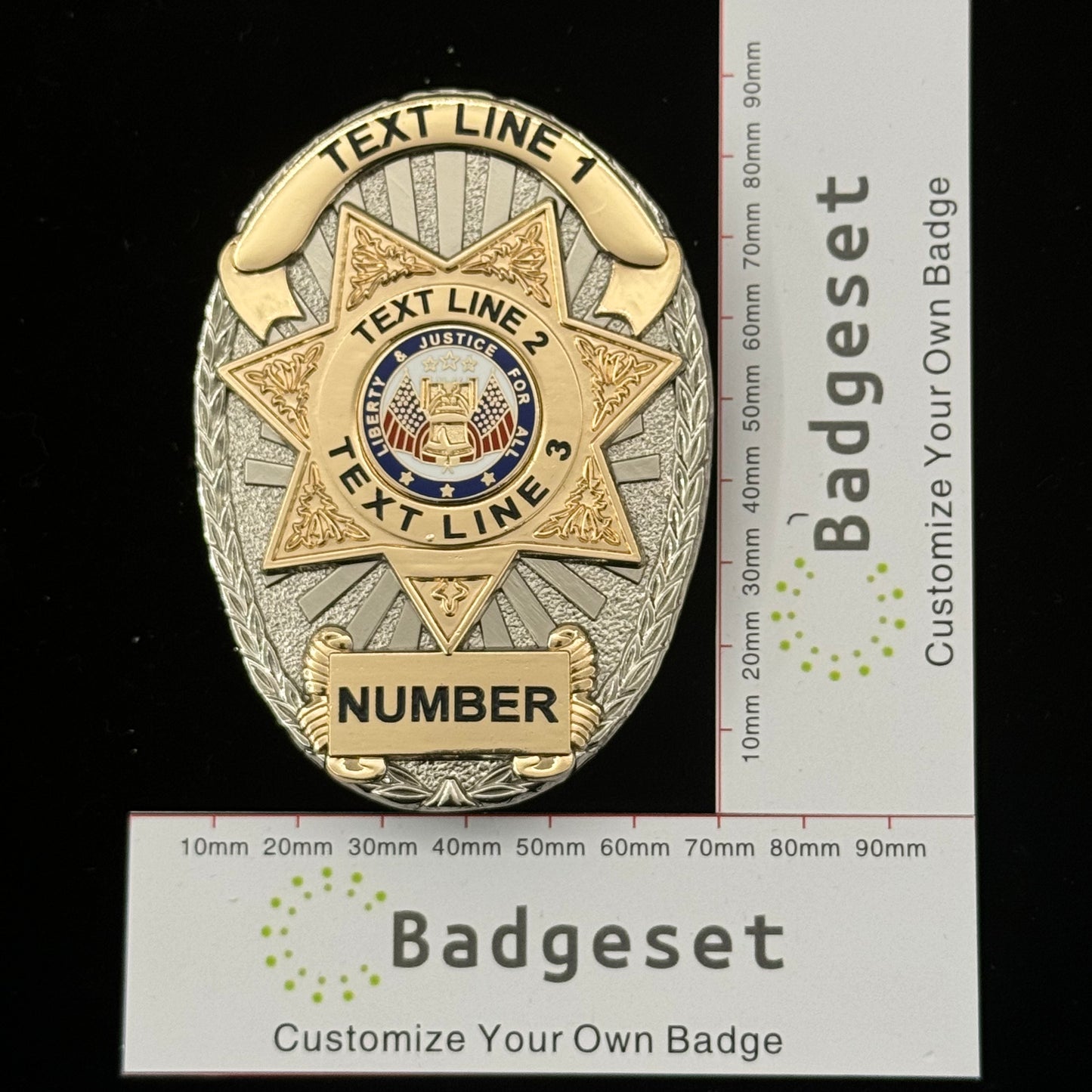 Customizable Badge BA14