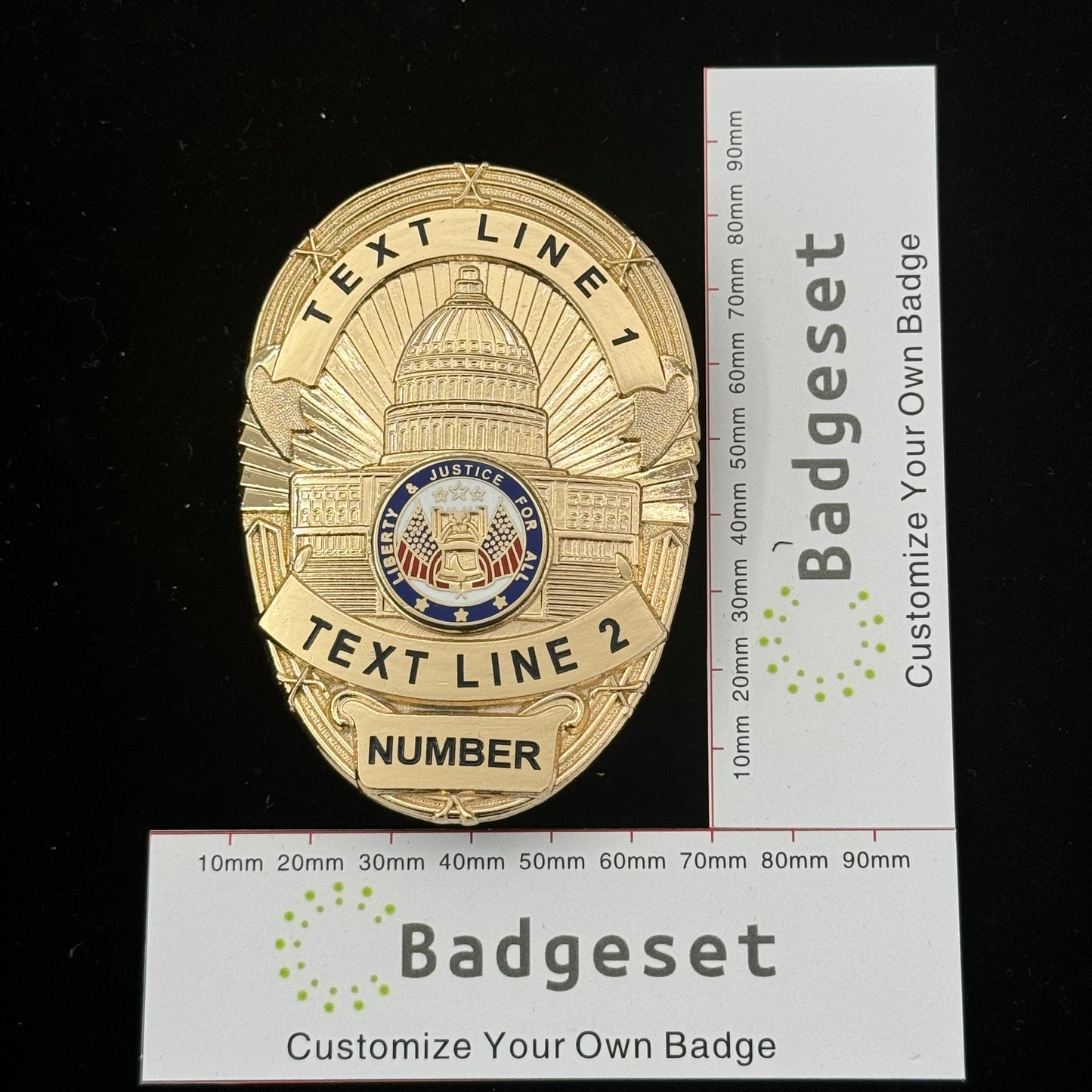 Customizable Badge BA05