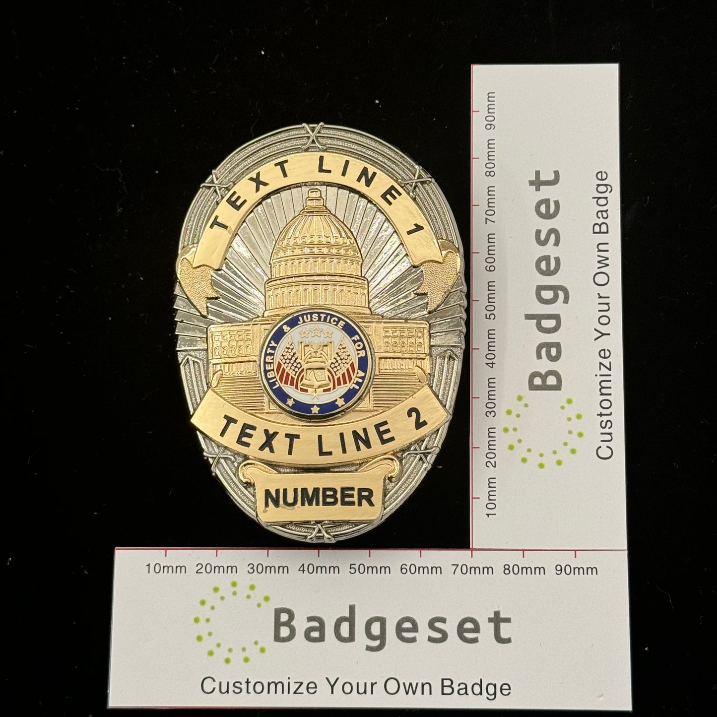 Customizable Badge BA13