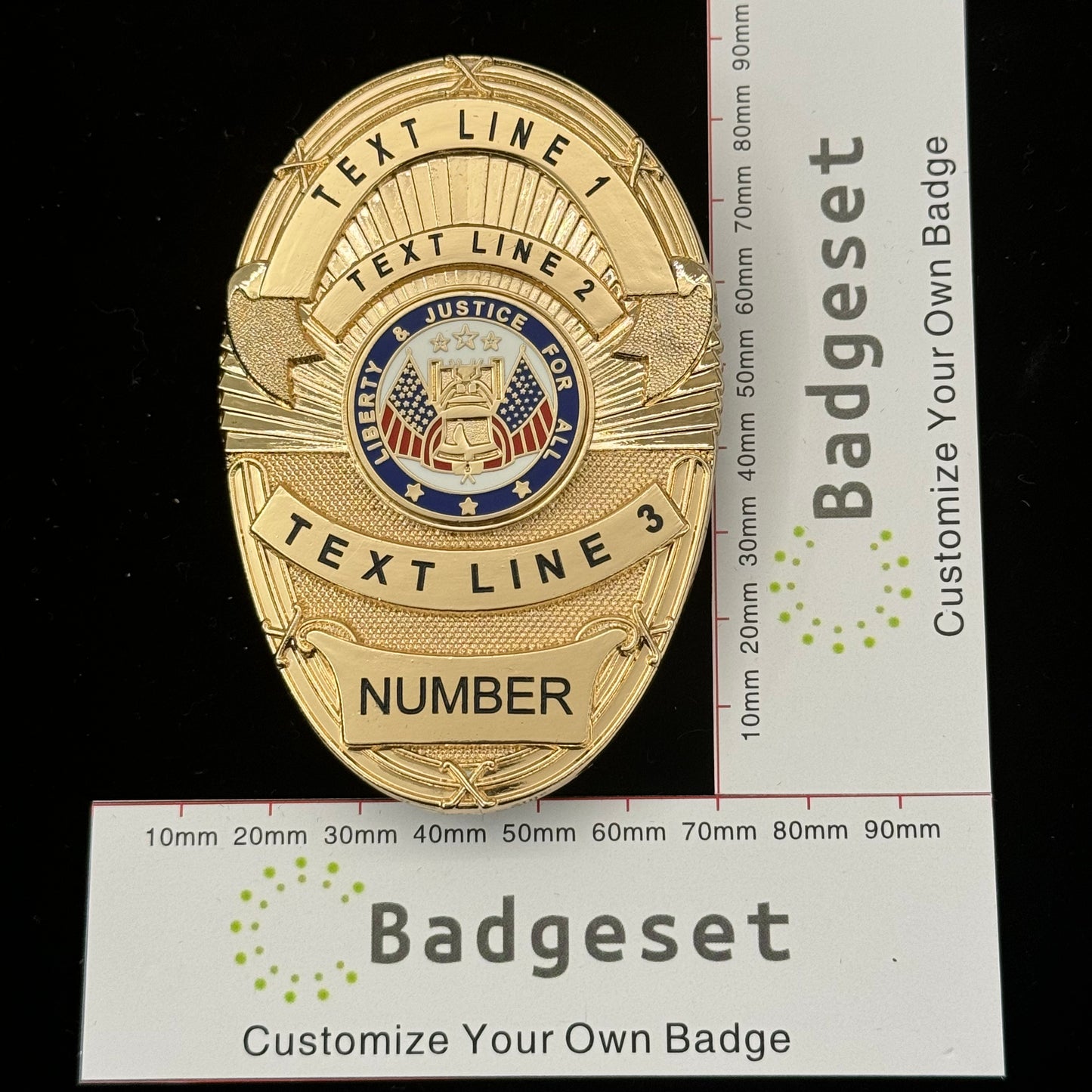Customizable Badge BA18