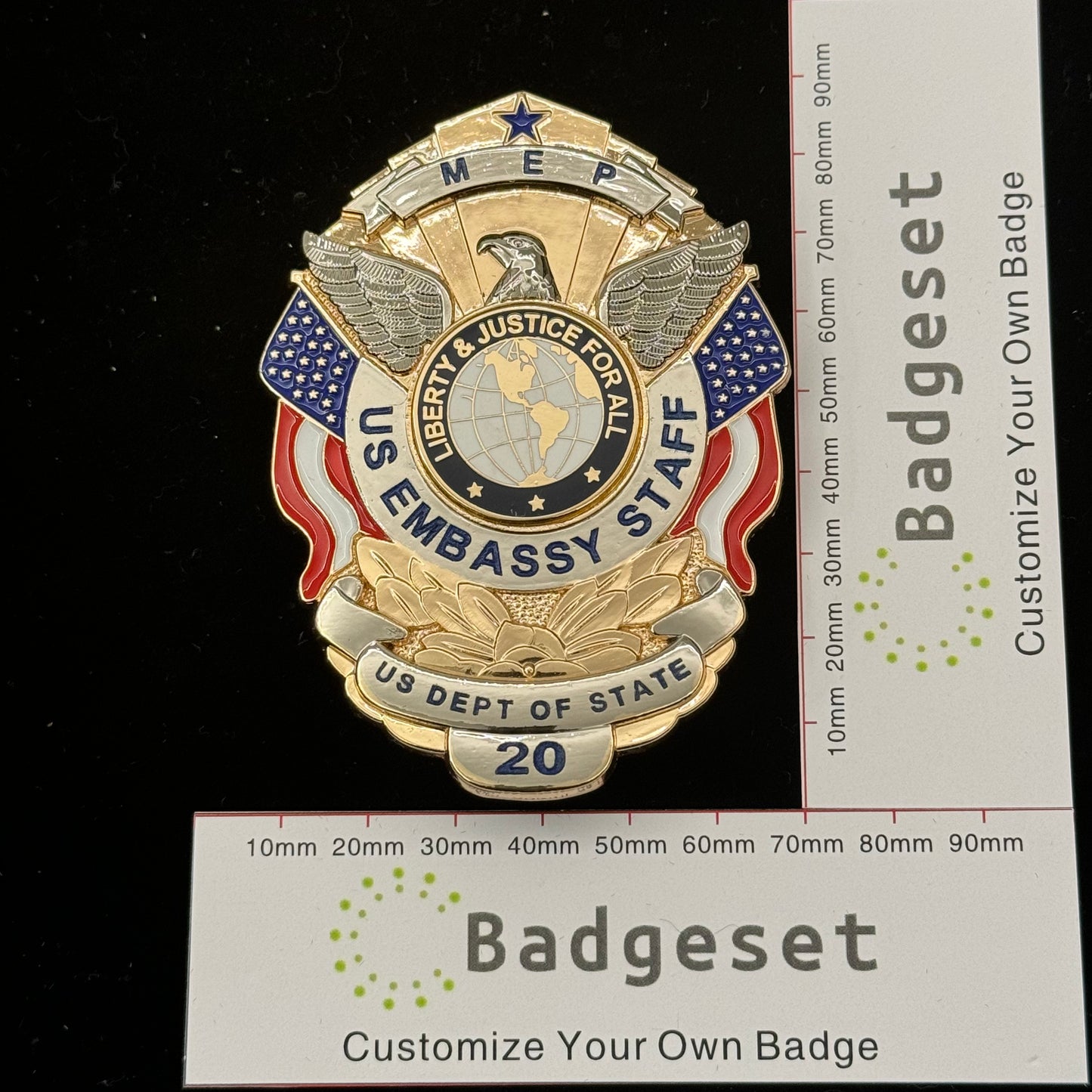 Customizable Badge BA23