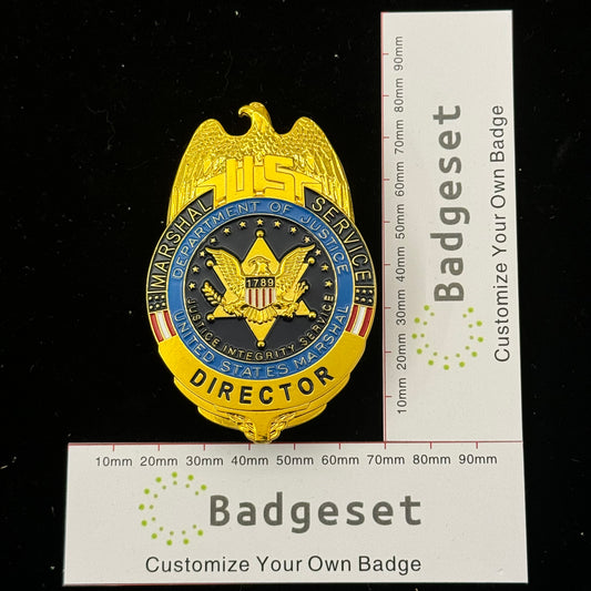 US Marshal Service Director USMS Abzeichen Replik Filmrequisiten
