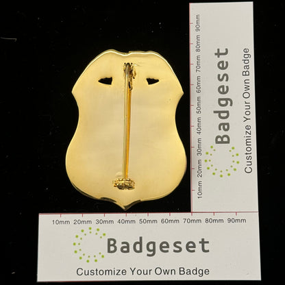 APD Railroad Detective Police Badge Replica Movie Props