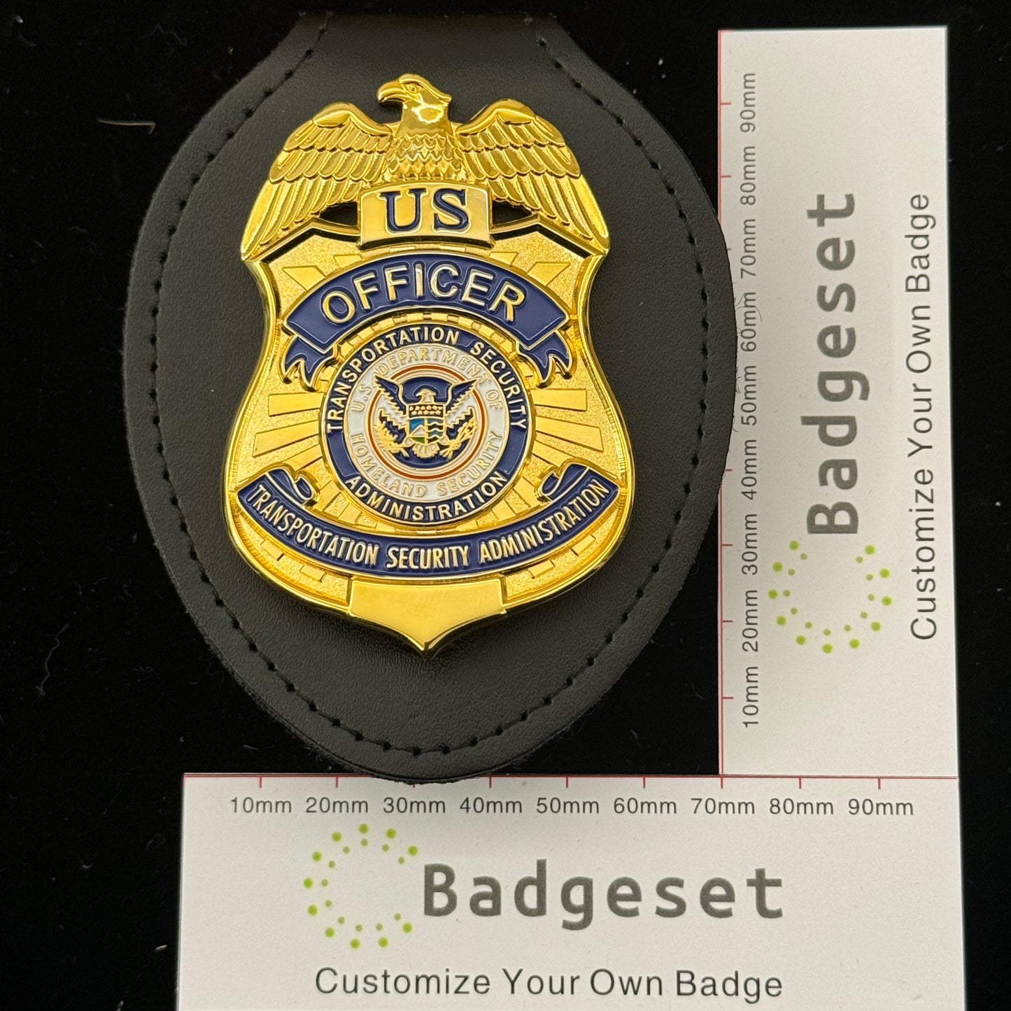 Abzeichen eines Offiziers der US Transportation Security Administration